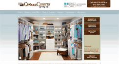Desktop Screenshot of oakwoodclosets.com
